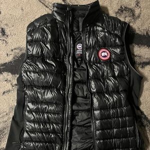Canada Goose Black Hybridge Light Down Vest